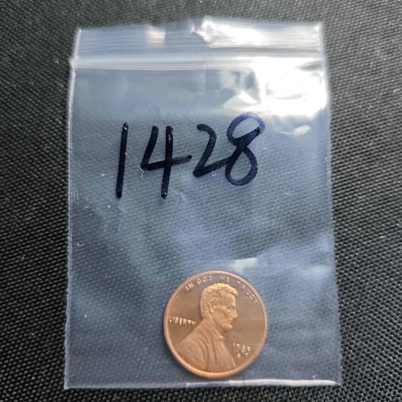 KK钱币收藏小铺  第414期 2月预留时间 周末发货 1983美国1分精制币