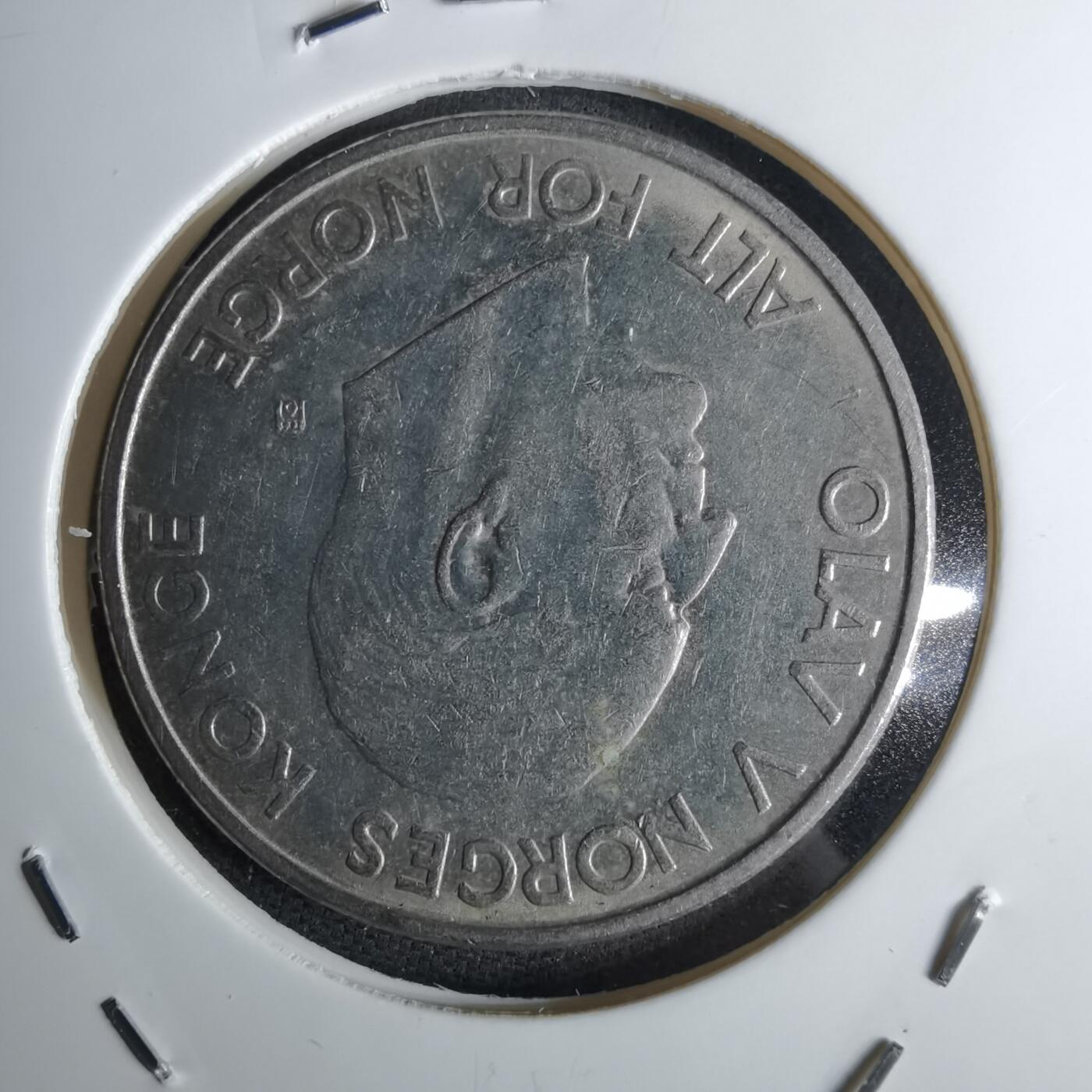 沼泽如烟--第1042场 挪威1963年5克朗