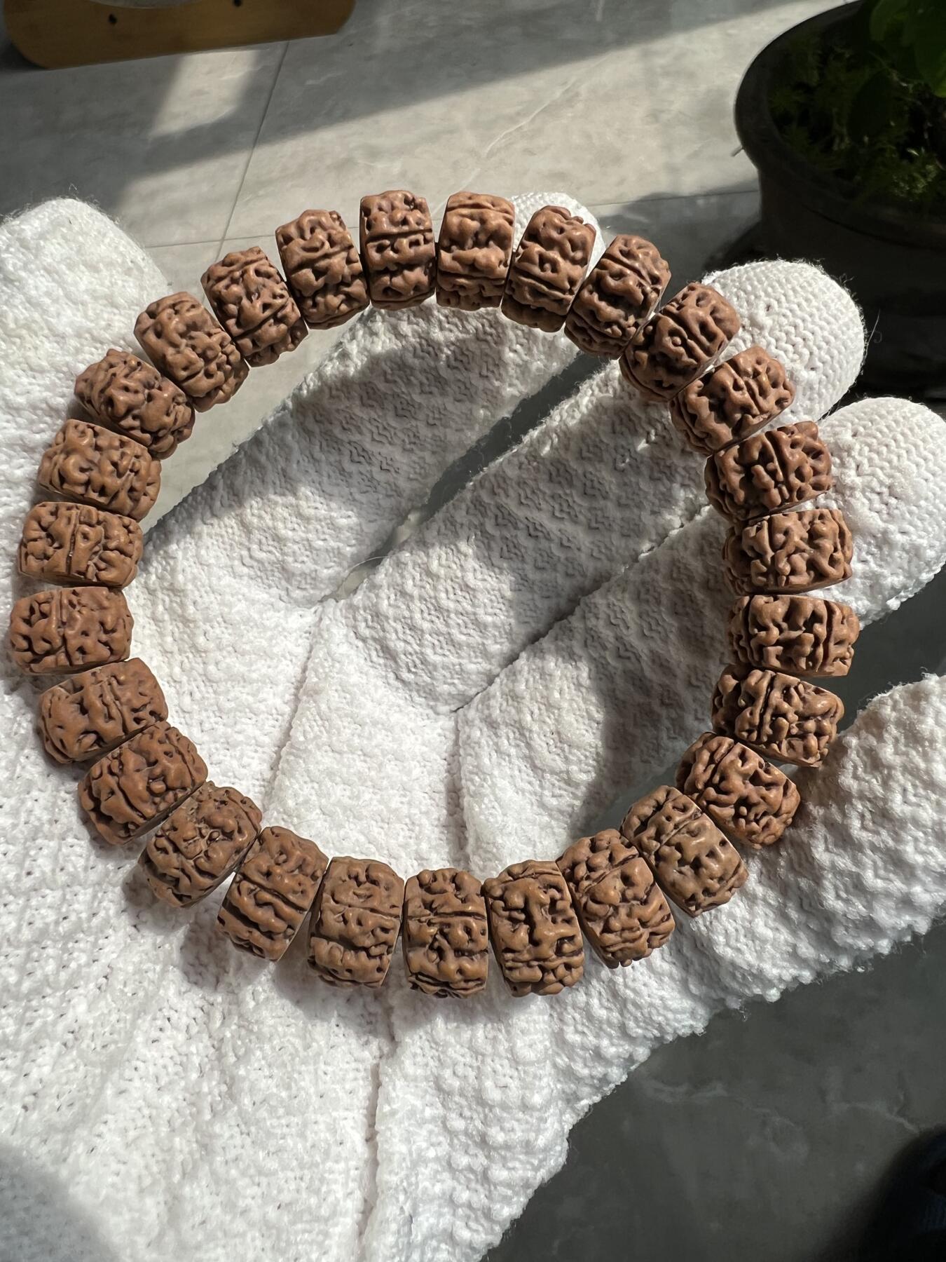 零元拍：国工龙切归圆盘龙金刚菩提手串，12.8/7.8