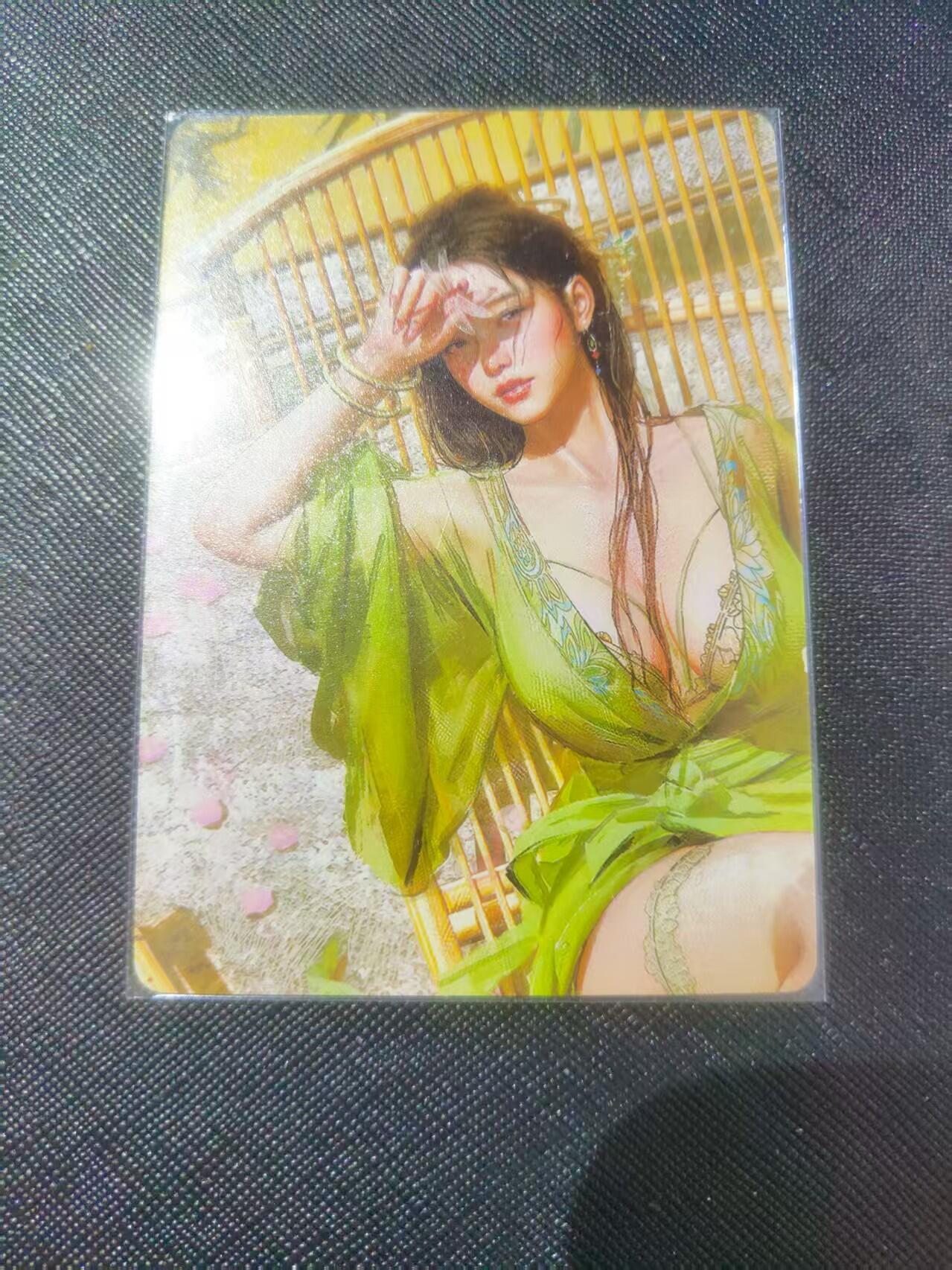 【持续收拍品】-琦卡当当铺～第40期★★~支持寄存★★~【9点40结束】扫码加群抽[包邮券]~ 焱卡文化-燎原卡牌-刷子ST_Brush-人间传-风花雪月-贞娘-大头卡-1张