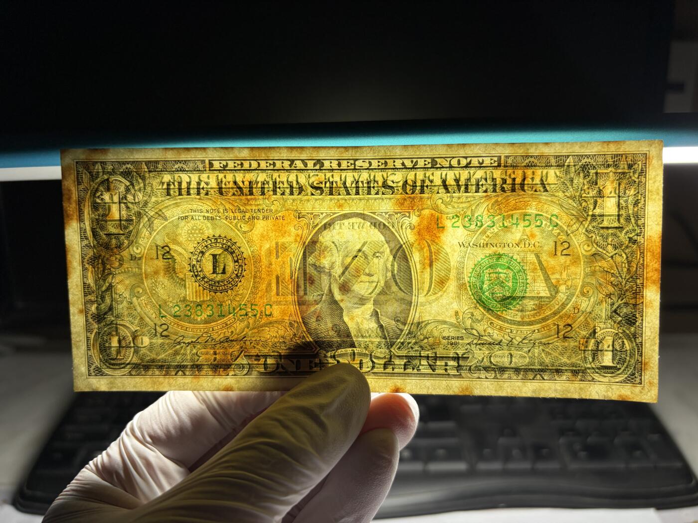 2026年集古藏今外币拍卖第三期-第10场—（总第320拍-纸币专场），本期拍完结算一次，发货时间2-3天，休息几天后继续新的一期拍卖。 1981年美国1美元