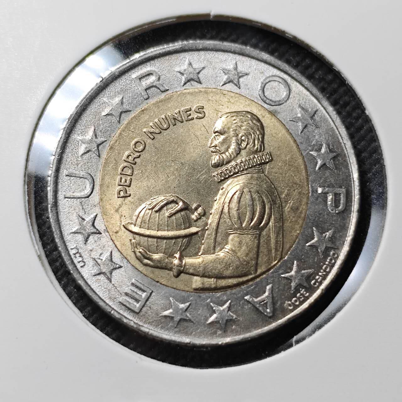 KK钱币收藏小铺  第414期 2月预留时间 周末发货 1999葡萄牙100埃斯库多好品双色币