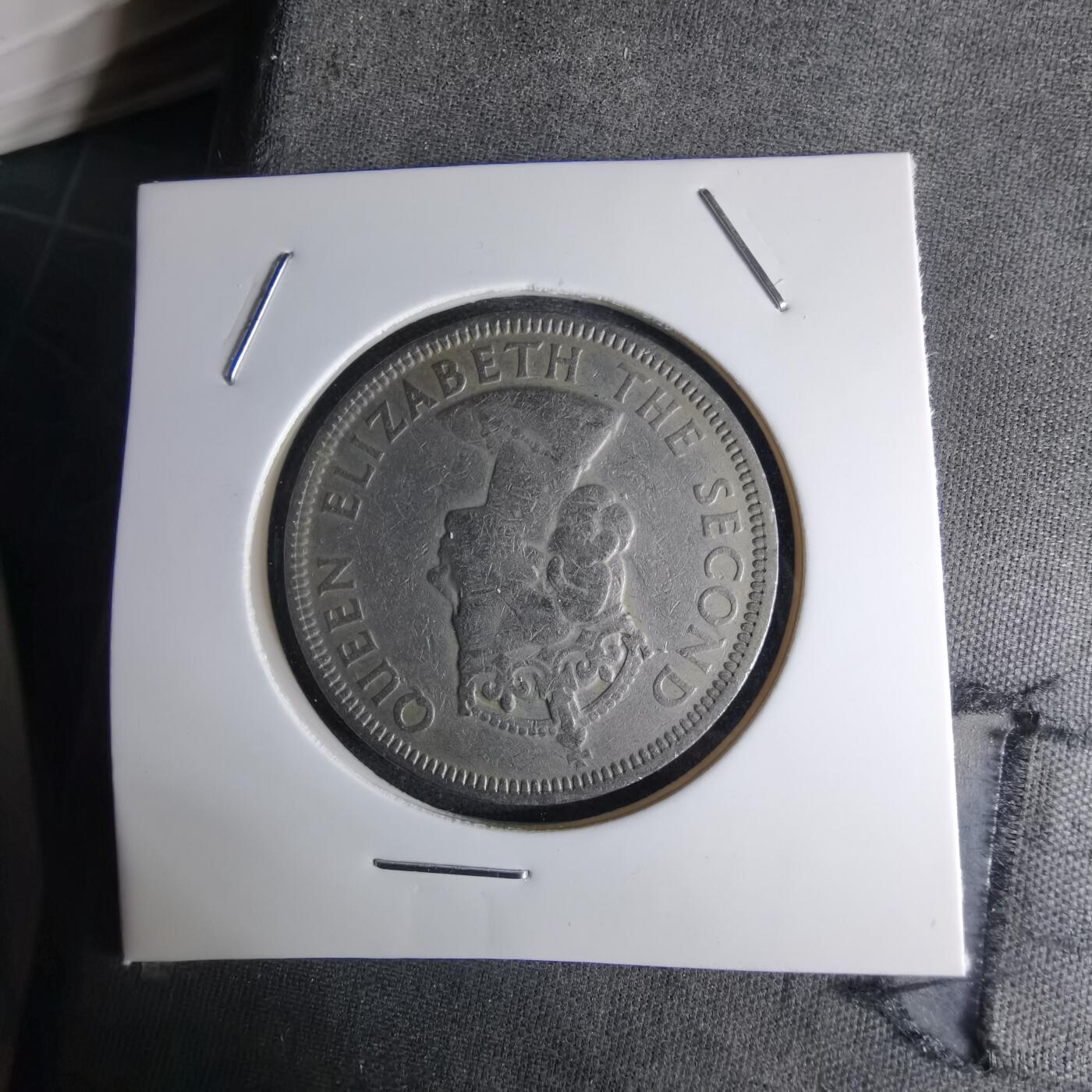 沼泽如烟--第1042场 毛里求斯1971年1卢比