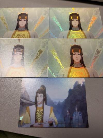 麦趣喜第四场 新品尝鲜专场 (4月2号周四晚上22点截拍，专注买家市场，福利拉满)  - 卡星魔道祖师 场景卡 炫彩5张