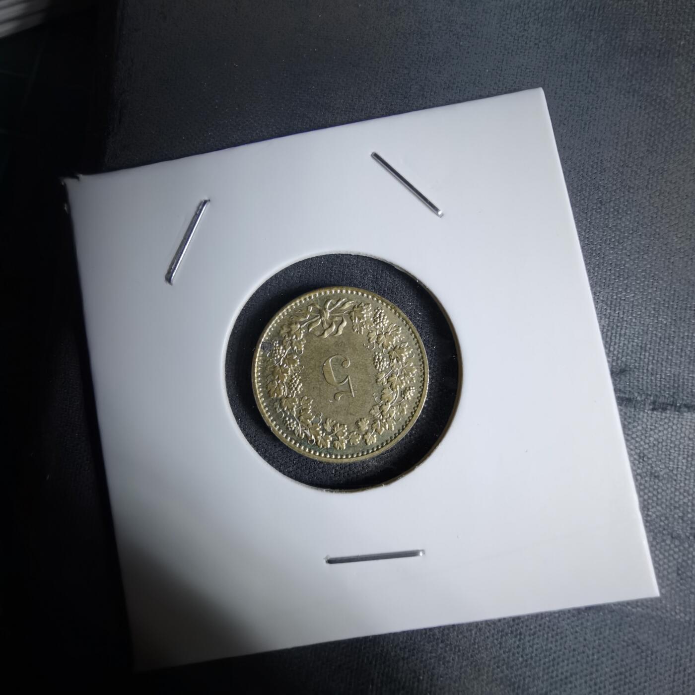 沼泽如烟--第1042场 瑞士1983年五分