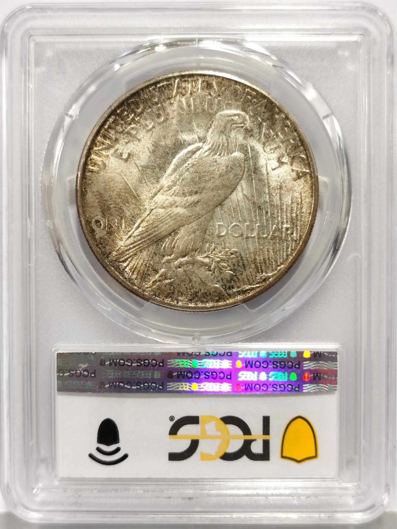 博洋堂世界钱币拍卖第167期（全场包邮） PCGS MS64 美国1926 S 和平 麦稀奇所见高分 1926S 在整个和平银元系列中是一枚非常有代表性的状态稀缺币 低分币非常普遍 但高分币极其罕见 此枚打制精细 转光犀利 双面覆盖老包浆 不可多得的藏品