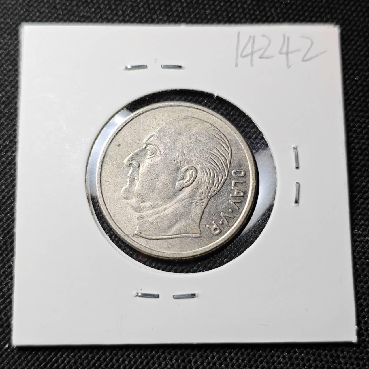 KK钱币收藏小铺  第414期 2月预留时间 周末发货 1970挪威1克朗 动物版