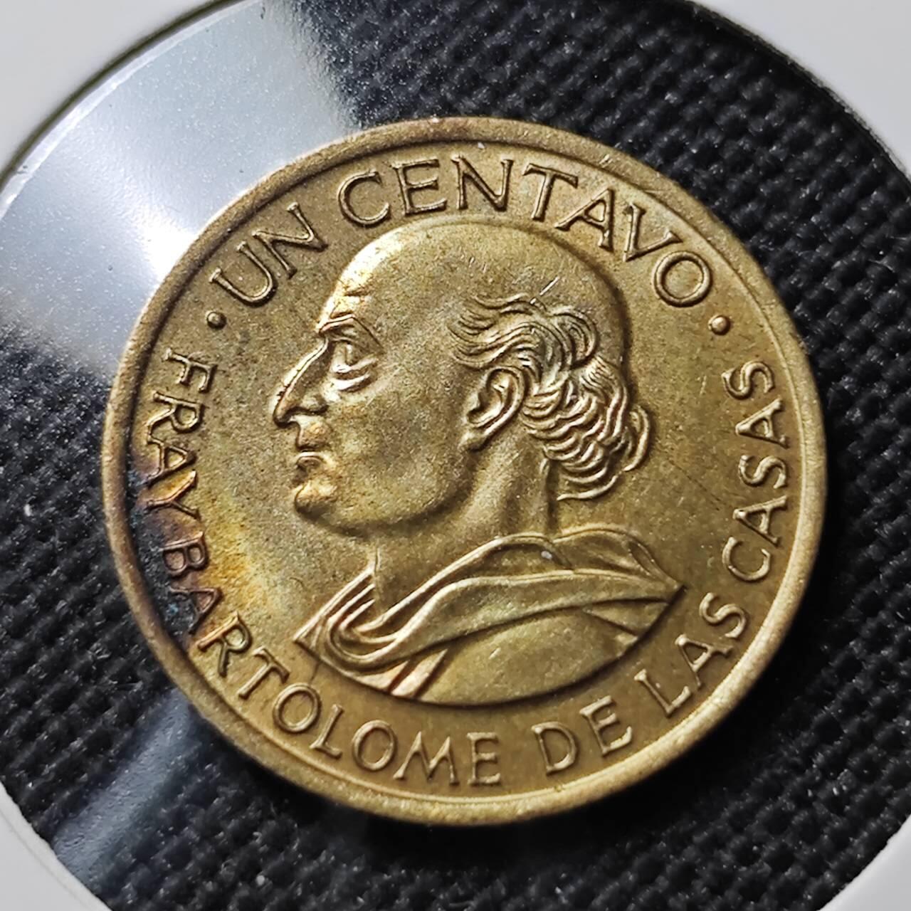 KK钱币收藏小铺  第414期 2月预留时间 周末发货  1969危地马拉1分铜币