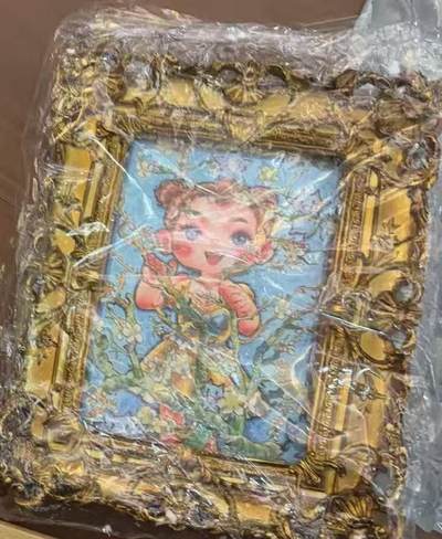 麦趣喜第四场 新品尝鲜专场 (4月2号周四晚上22点截拍，专注买家市场，福利拉满)  - 卡萃&李尊奇 闹海荟 路蓝奇境系列 2026珠海闹海荟 树脂镂空画框喷绘18*22摆台