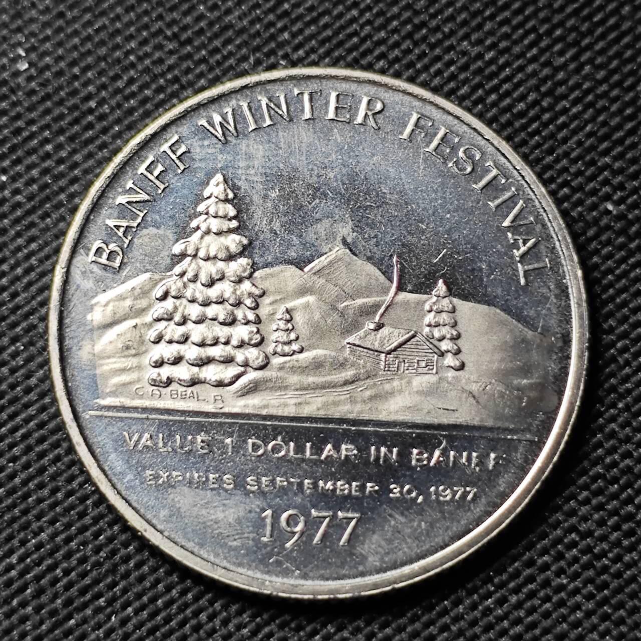 KK钱币收藏小铺  第414期 2月预留时间 周末发货  1977加拿大1元好品代币