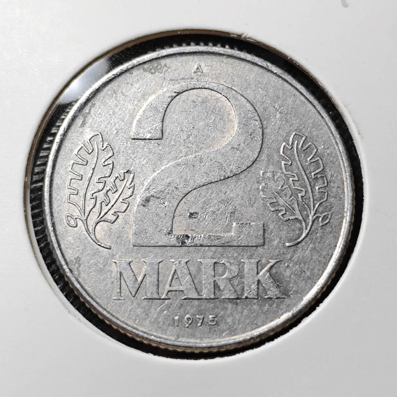 KK钱币收藏小铺  第414期 2月预留时间 周末发货 1975德国2马克 