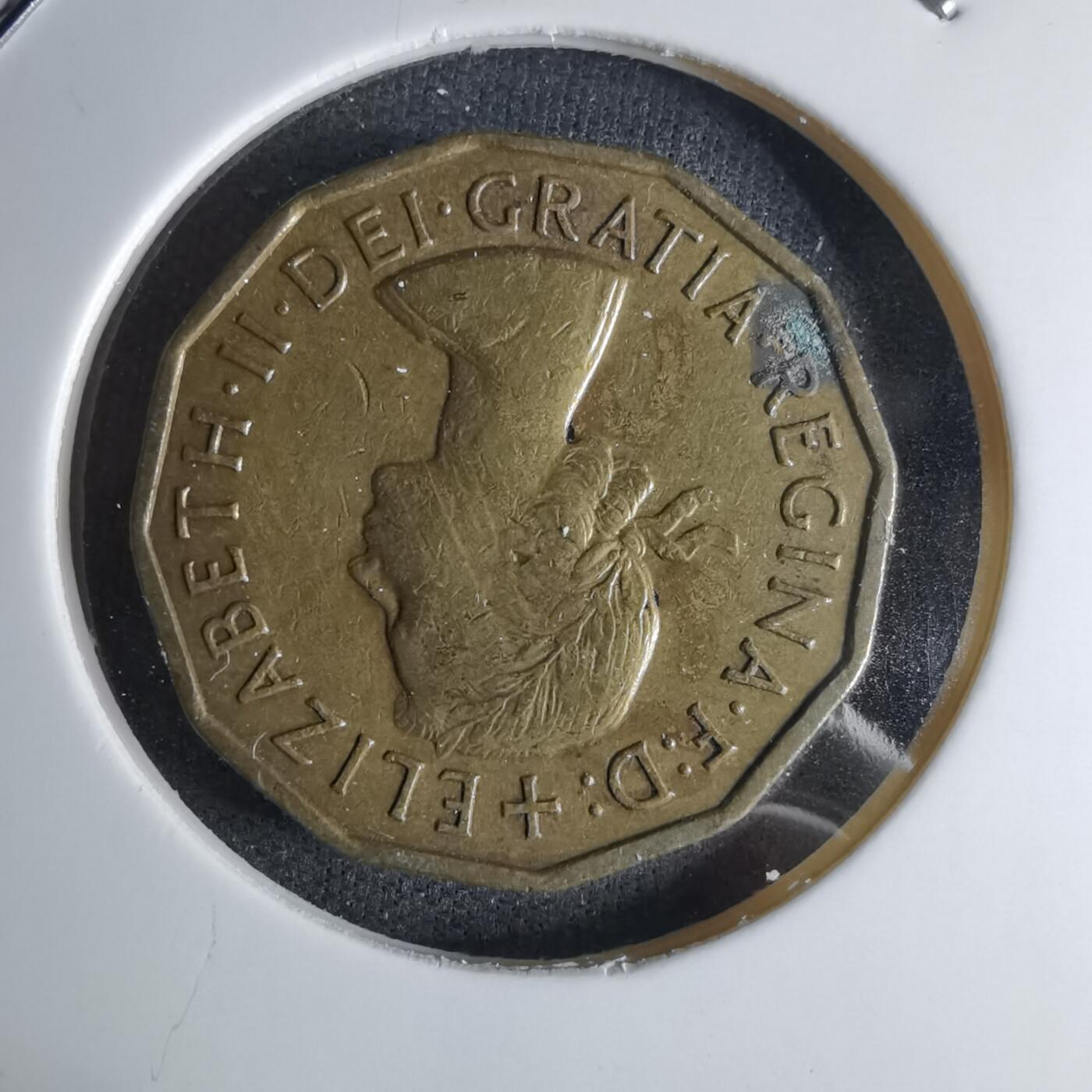 沼泽如烟--第1042场 英国1954年3便士