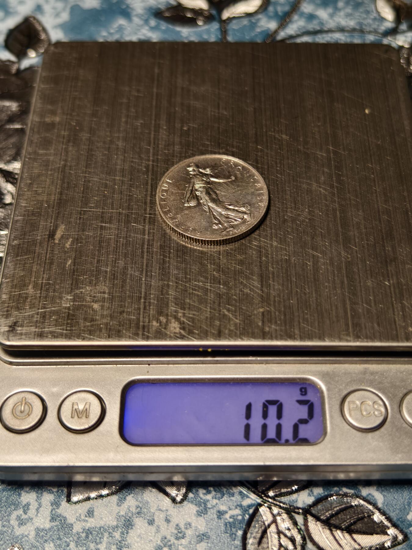 抚柳草堂-第二十一期章牌钱币  奖章勋章 满百包邮 放漏专场 1918法国2法郎播种女神银币 重10.2g 法兰西第三共和国时期经典流通银币 雕刻家名家Oscar Roty设计 原光好品细节到位