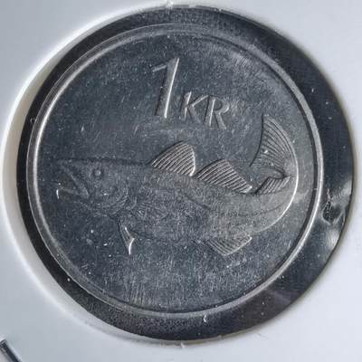 沼泽如烟--第1042场 - 冰岛1989年1克朗