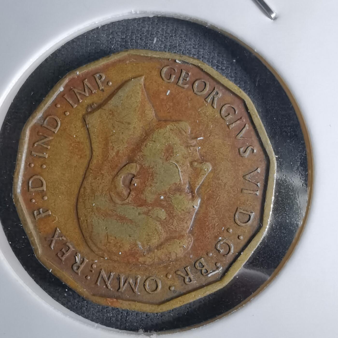 沼泽如烟--第1042场 英国1943年3便士