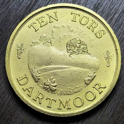 未使用的英国 Ten Tors（十峰徒步）达特穆尔纪念章 - 未使用的英国 Ten Tors（十峰徒步）达特穆尔纪念章