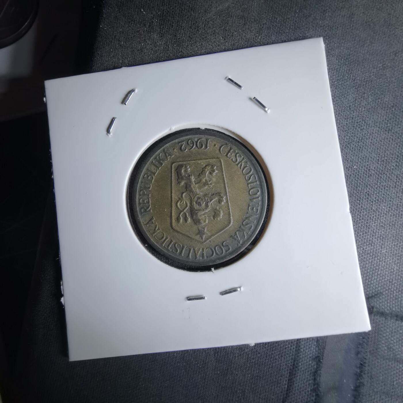 沼泽如烟--第1042场 捷克斯洛伐克1962年1克朗