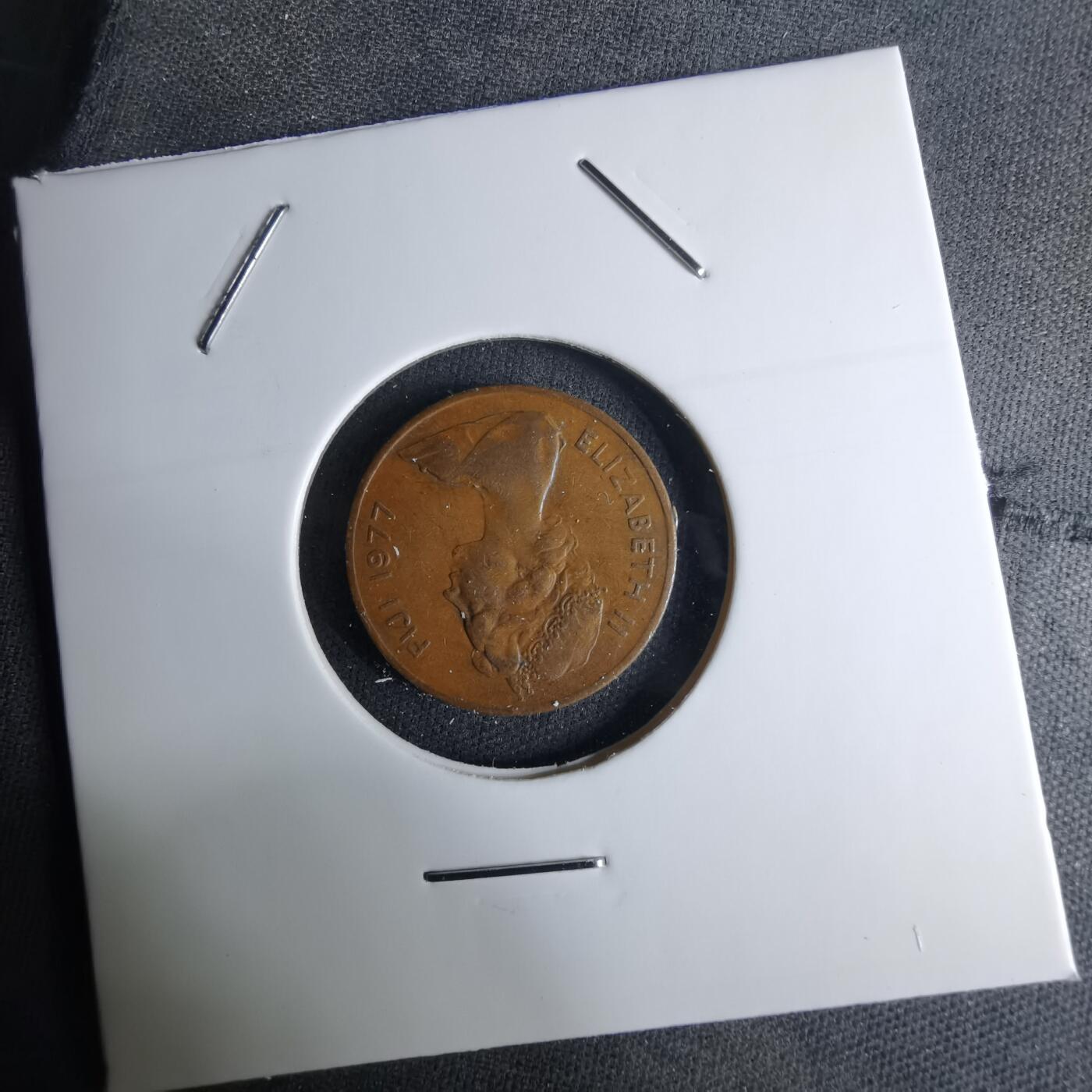 沼泽如烟--第1042场 斐济1977年一分FAO纪念币