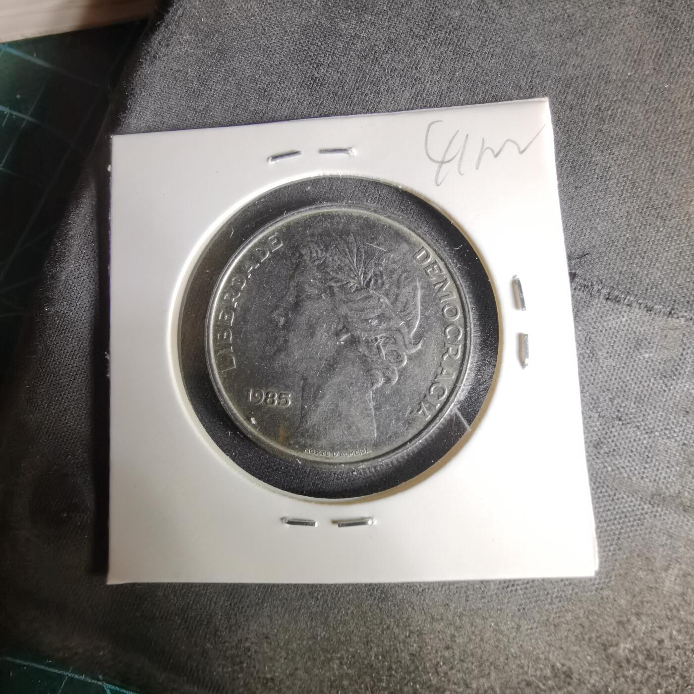 沼泽如烟--第1041场 葡萄牙1985年25埃斯库多