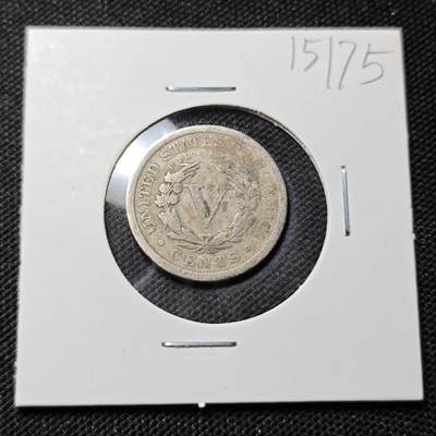 KK钱币收藏小铺  第415期 2月预留时间 周末发货 1902美国5分 