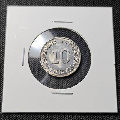 KK钱币收藏小铺  第417期 2月预留时间 周末发货 1968厄瓜多尔10分