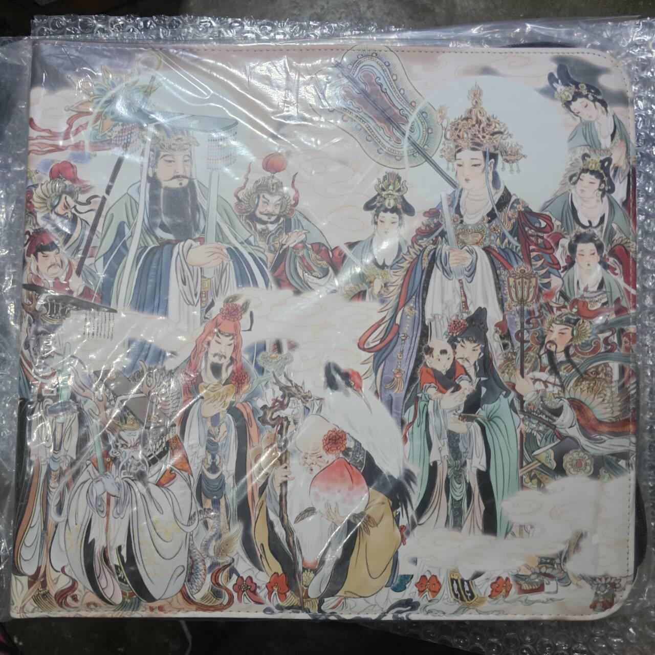 龙虎卡牌-八一场（满200元包邮，无佣金，每周六结拍，欢迎送拍） 【卡册 焱卡文化 彫仙列仙卷 主题十二宫拉链卡册 (无卡页)