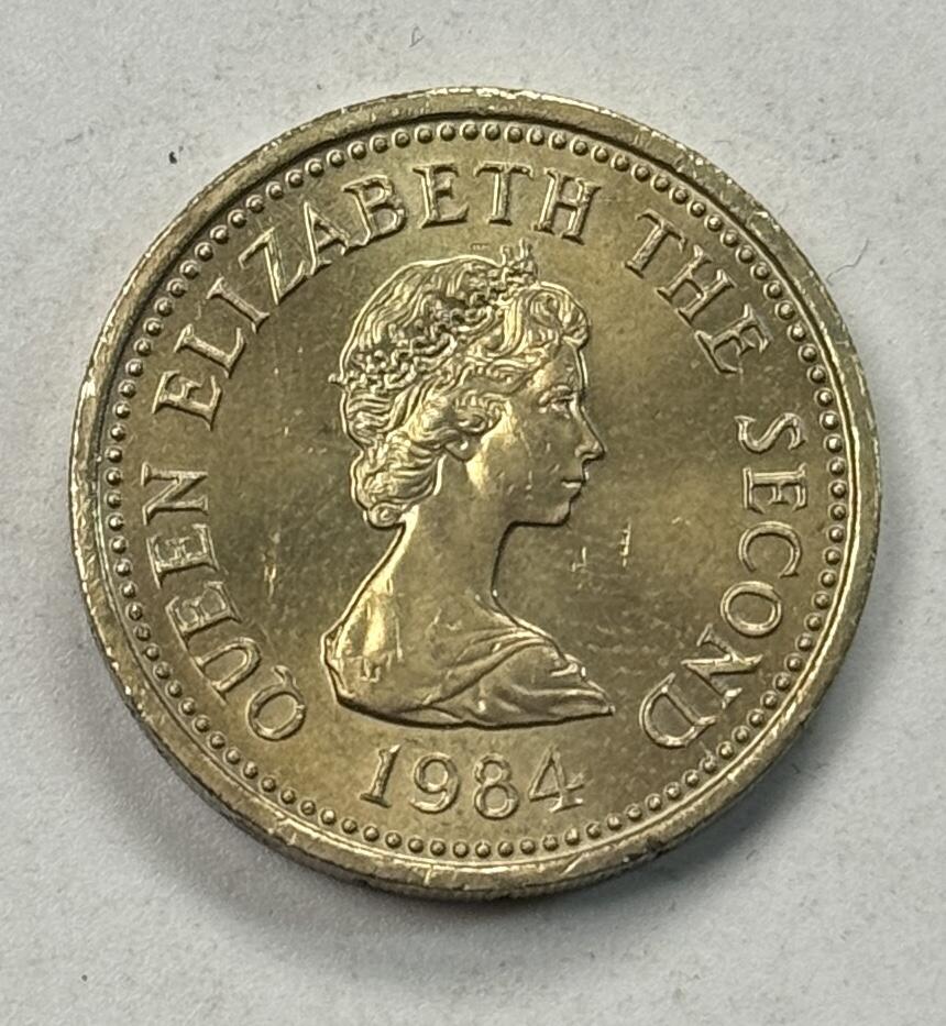 S&S Numismatic世界钱币-拍卖 第125期  泽西岛1984年 圣救主教区 1英镑纪念币