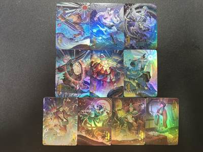 天玑星卡拍第183期《4.2周四截拍》持续收拍收评中 满赠卡需备注 - 宁缺卡牌 水浒传 彩闪 十张