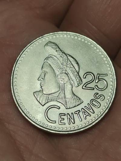 2026年第三十九场(总第二百零八场）外国好品散币场(免佣金) - 好品–危地马拉🇬🇹1993年25分(1974–至今第五版)