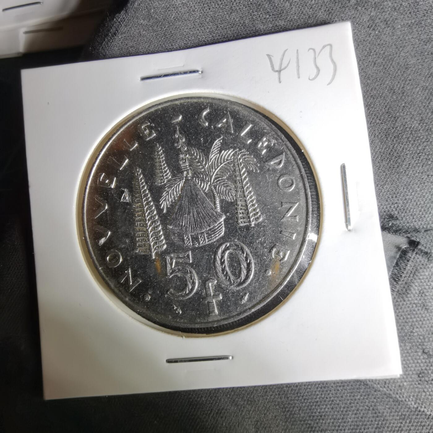 沼泽如烟--第1041场 法属新喀里多尼亚1991年50法郎