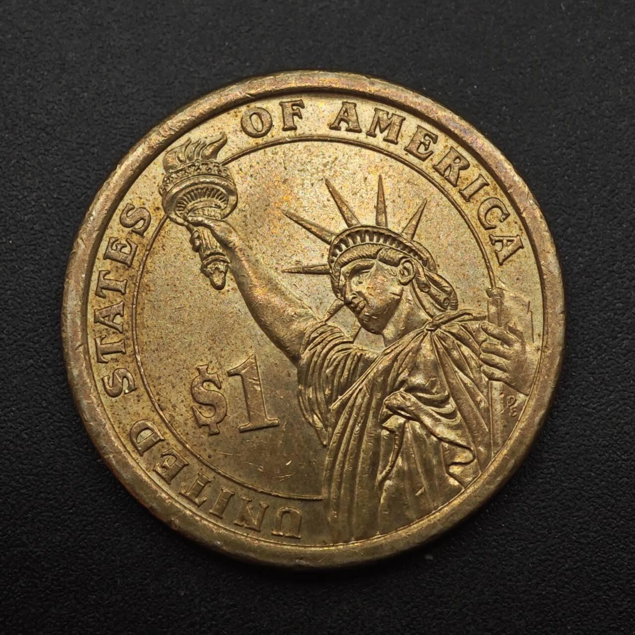 【淘币小摊】实时拍第八百八十七拍   散币场    每周一统一发货 美国第五任总统纪念币