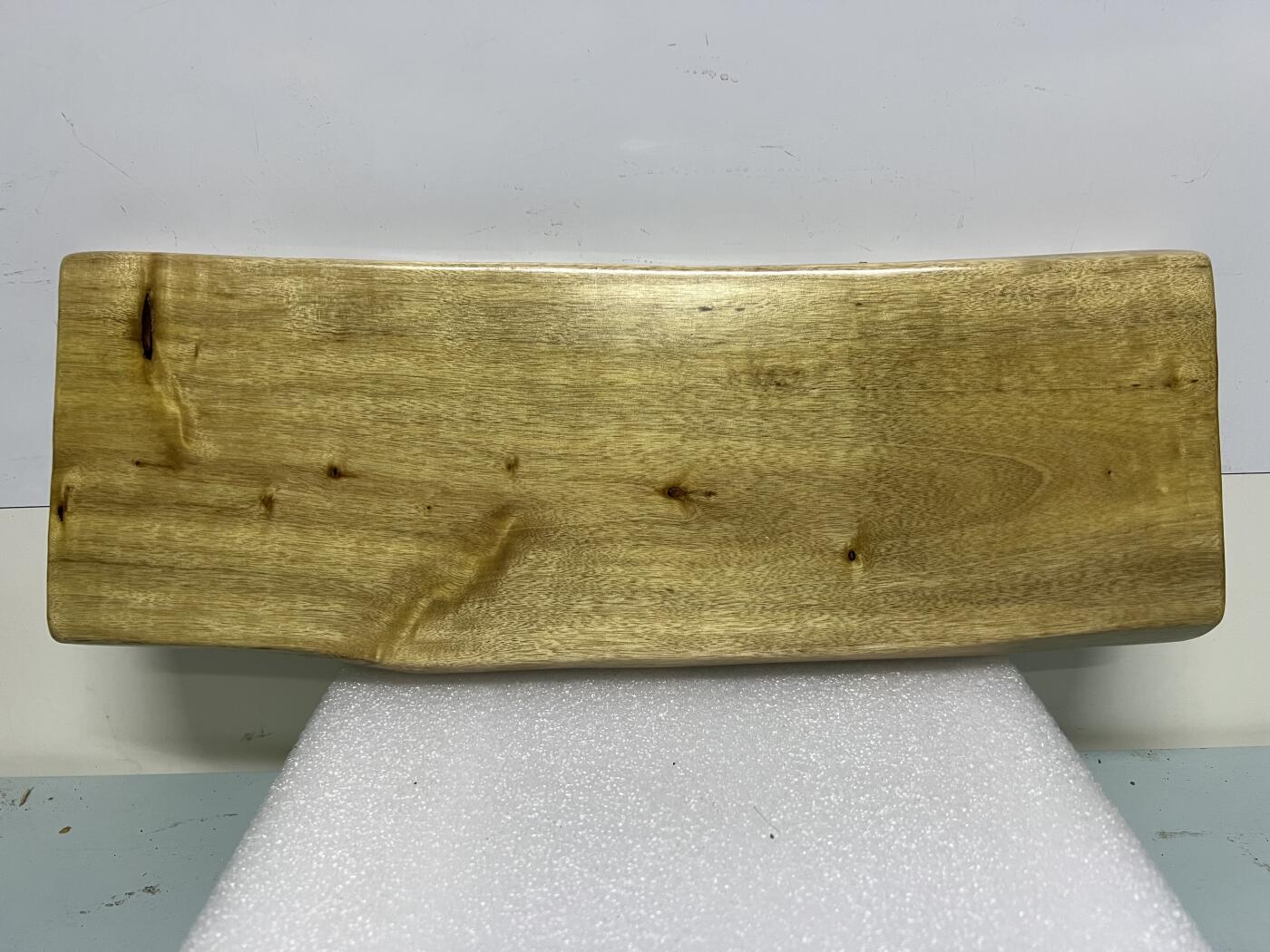 零元拍：NO5-6金丝楠茶盘 金光闪闪。尺寸约：40/14/2.5CM。