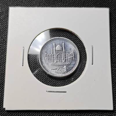 KK钱币收藏小铺  第417期 2月预留时间 周末发货 2015巴基斯坦1卢比