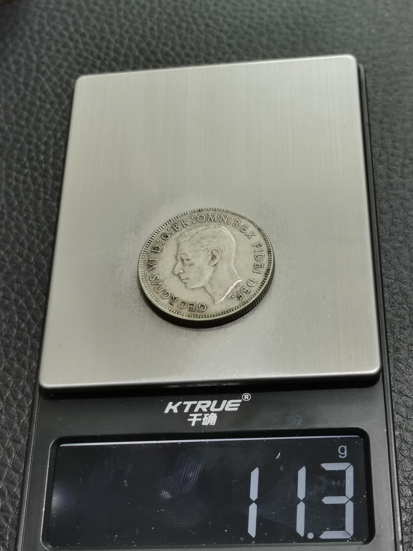 天下钱庄专场欢迎参拍 澳大利亚乔治六世银币