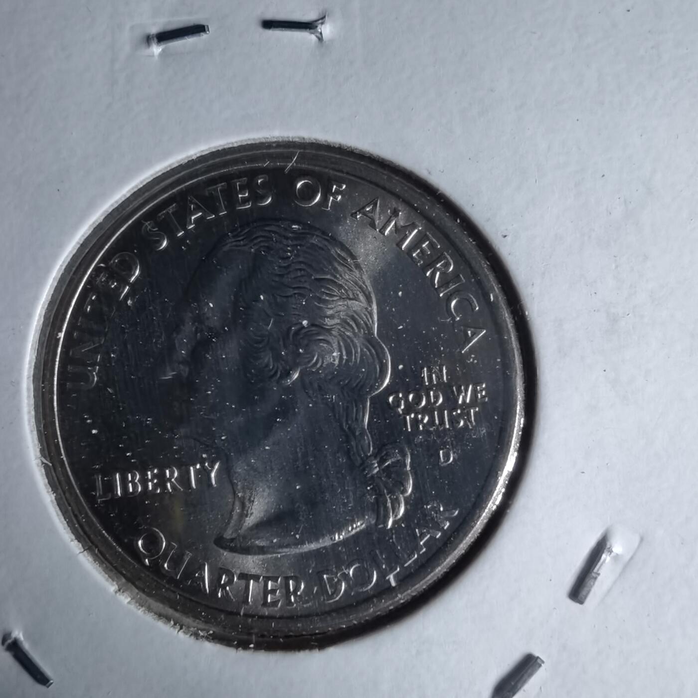 沼泽如烟--第1041场 美国2004年25分纪念币