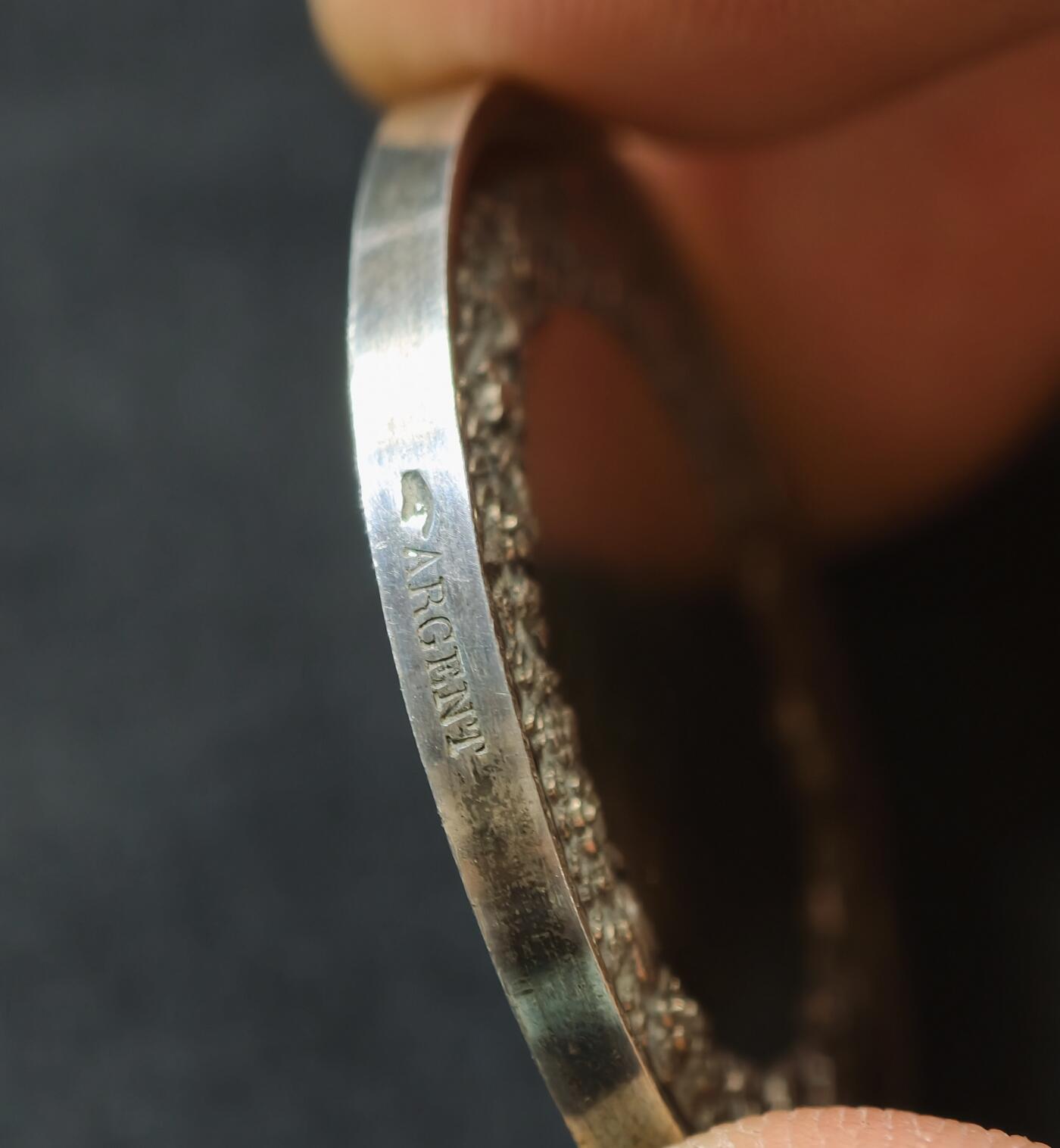 甄臻铺-世界币章拍卖（第58期），送拍享返佣金等优惠多多 19世纪法国婚姻与爱情银章，背面无刻字可自用，10.9g，27.9mm，丰饶角1a银标 950银，难得好品。