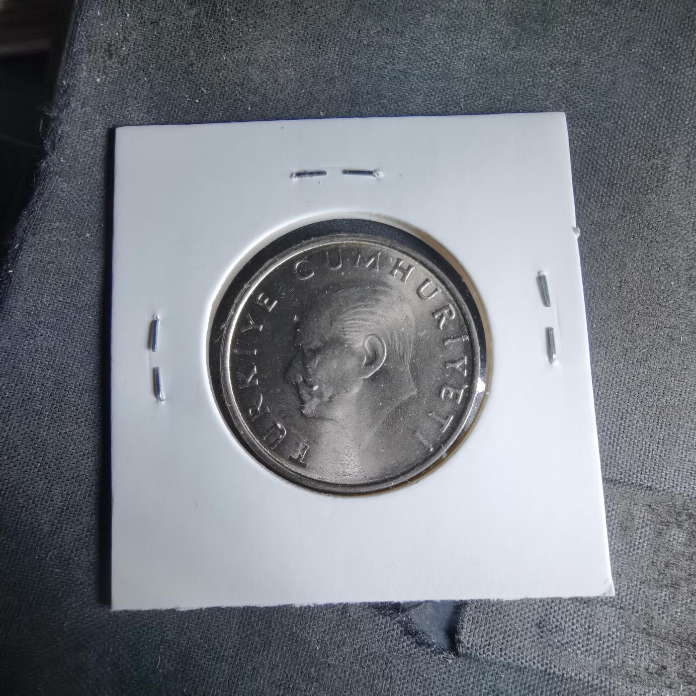 沼泽如烟--第1041场 土耳其1986年50里拉