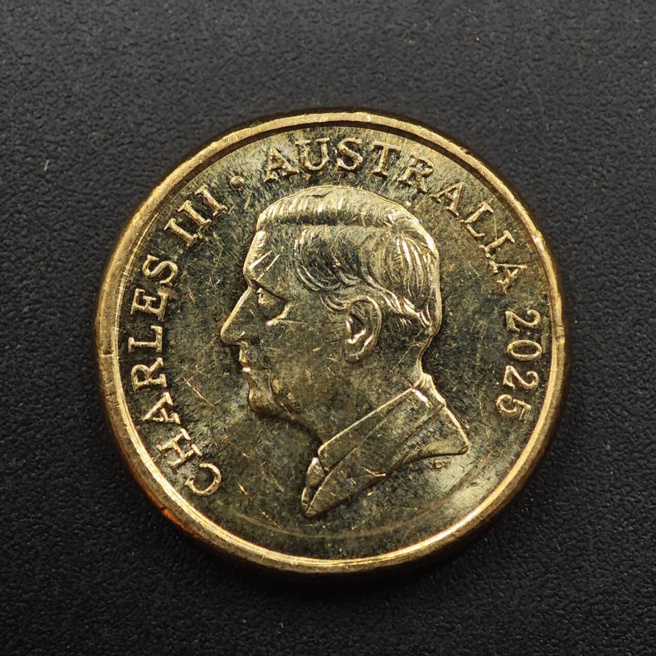 【淘币小摊】实时拍第八百八十七拍   散币场    每周一统一发货 澳大利亚2025年查尔斯三世2元铜币
