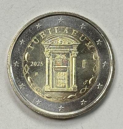 S&S Numismatic世界钱币-拍卖 第125期  - 意大利2025年 禧年 2欧元双色纪念币
