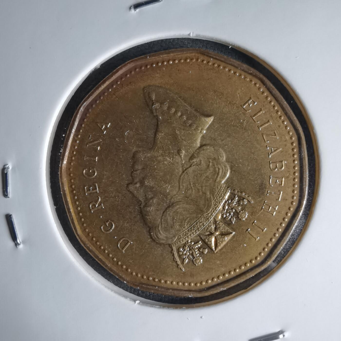 沼泽如烟--第1041场 加拿大1993年一元