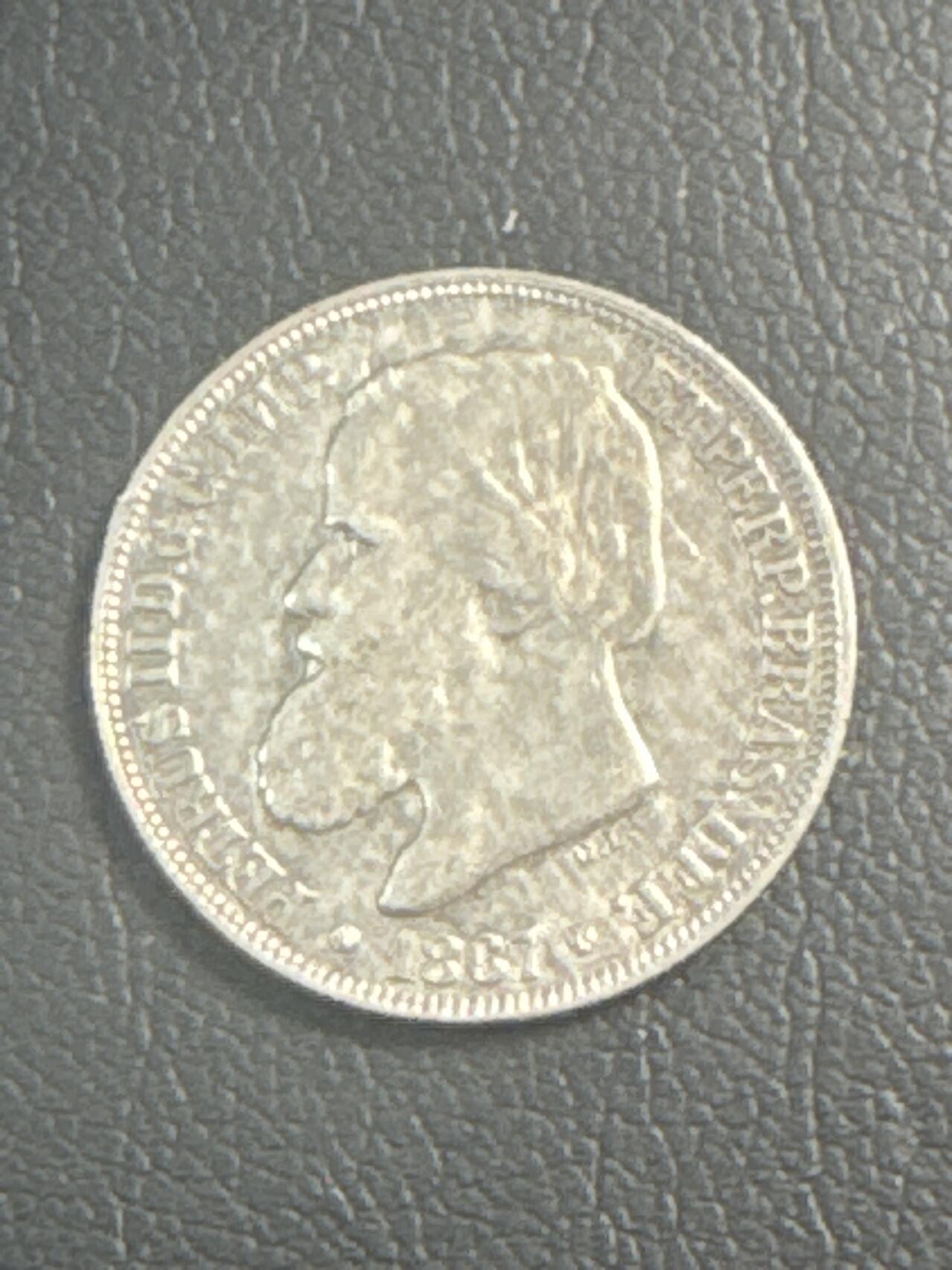 ❤️【币观天下】❤️ 第347期钱币拍卖场- 2026.4.3周五晚上6点半场 长期征集拍品  巴西1864年100瑞尔银币