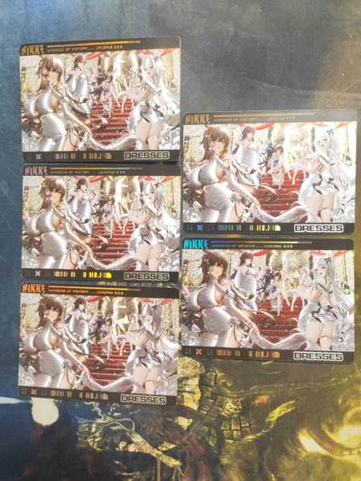 阳大大卡牌拍卖第107期（持续收拍品，周五晚上九点截拍，进群福利早知道） - 【五宫】奇点卡牌 韩国 胜利女神NIKKE 粗闪五宫