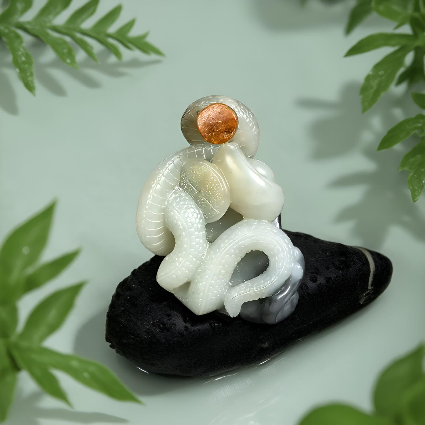 碧月说宝 君子怀瑾·当代和田玉清风专场（七） 福寿双全