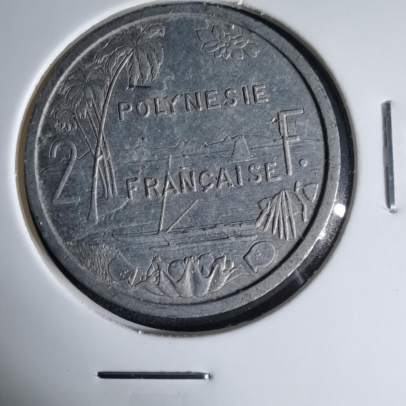 沼泽如烟--第1041场 法属波利尼西亚1965年2法郎