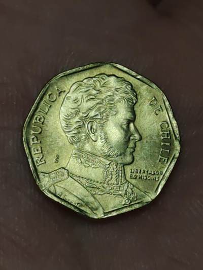 2026年第三十九场(总第二百零八场）外国好品散币场(免佣金) - 智利🇨🇱1992年5比索(1981–至今第四版，首发年)