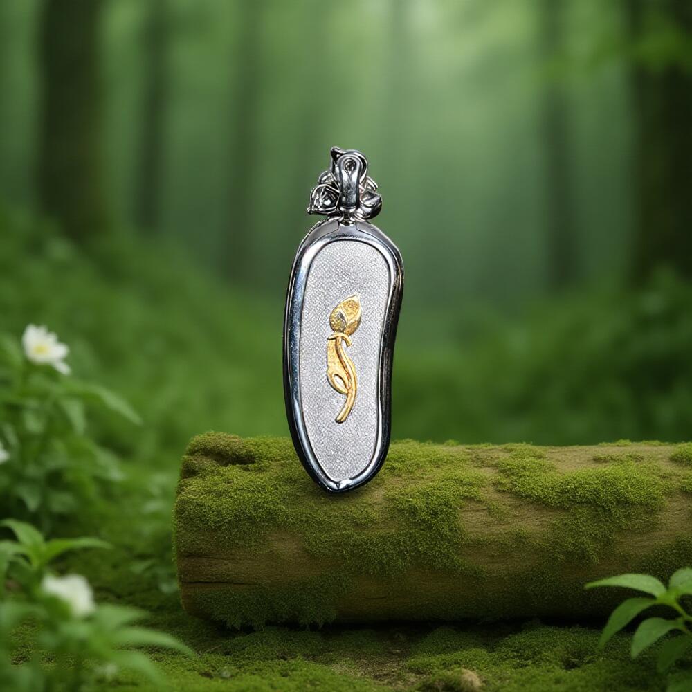 碧月说宝 君子怀瑾·当代和田玉清风专场（七） 18k镶钻玻璃种帝王绿福瓜延绵