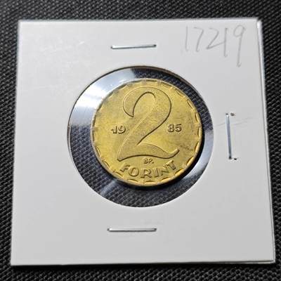 KK钱币收藏小铺  第417期 2月预留时间 周末发货 1985匈牙利2福林 好品