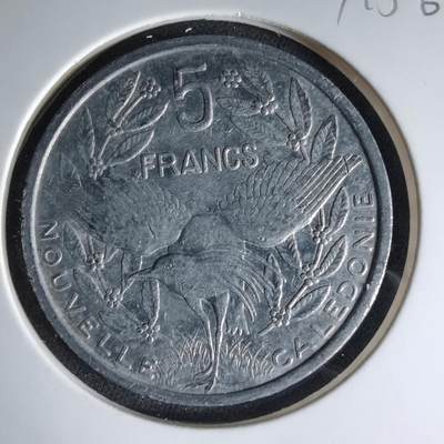 沼泽如烟--第1041场 - 法属新喀里多尼亚2008年5法郎