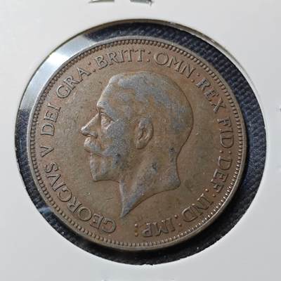 KK钱币收藏小铺  第415期 2月预留时间 周末发货 1936英国1便士