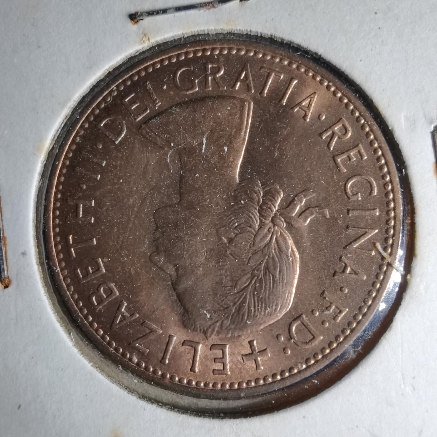 沼泽如烟--第1041场 英国1967年1便士